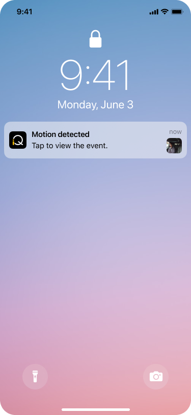 Motion detected Notification - Protect Plus User.png
