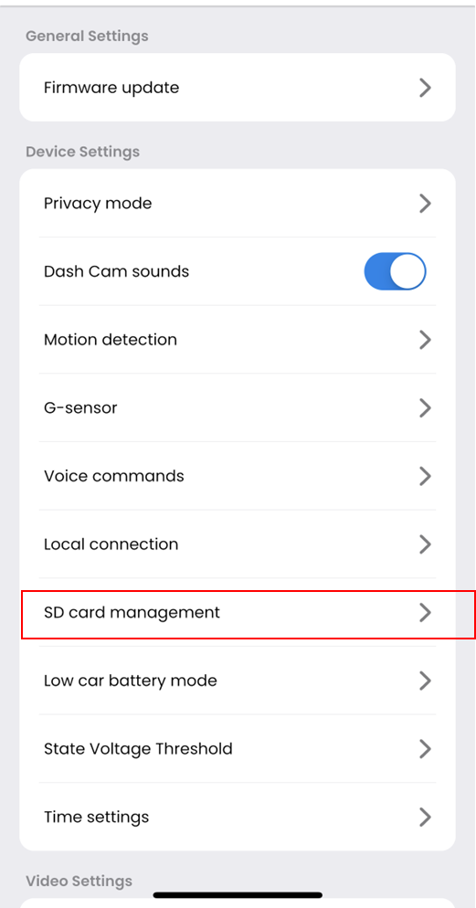 Do I need to format the SD card in my iQ? Nextbase UK