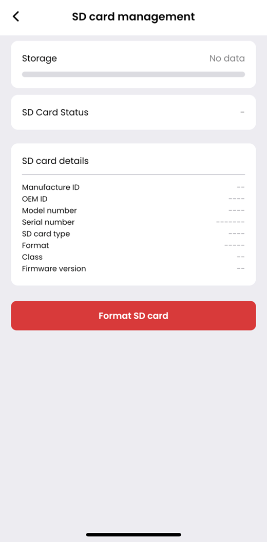 Do I need to format the SD card in my iQ? Nextbase UK